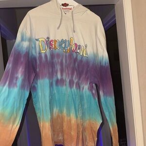 Disneyland Multicolor Tie-Dye Hoodie